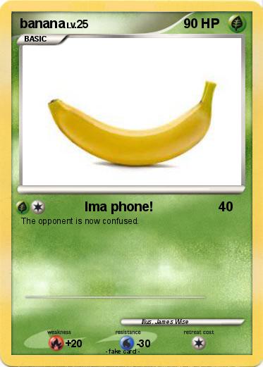Pokemon banana