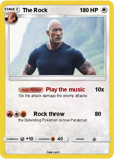 Pokemon The Rock
