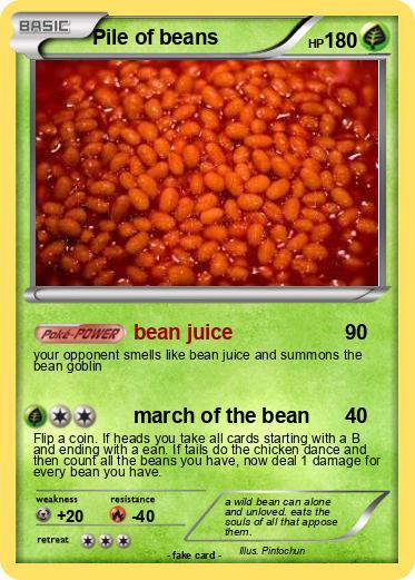 Pokemon Pile of beans