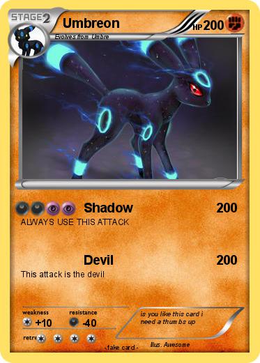 Pokemon Umbreon