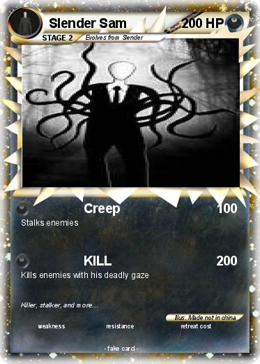 Pokemon Slender Sam