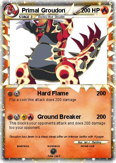 Pokemon Primal Groudon