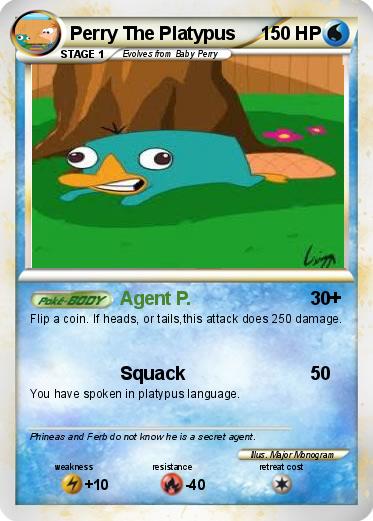 Pokemon Perry The Platypus