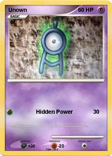 Pokemon Unown