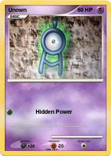 Pokemon Unown