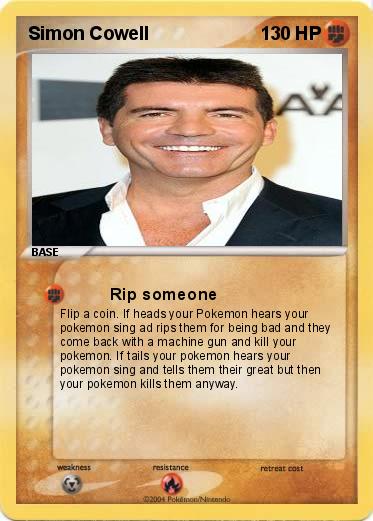 Pokemon Simon Cowell
