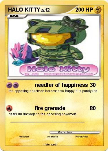 Pokemon HALO KITTY