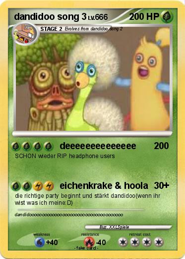 Pokemon dandidoo song 3