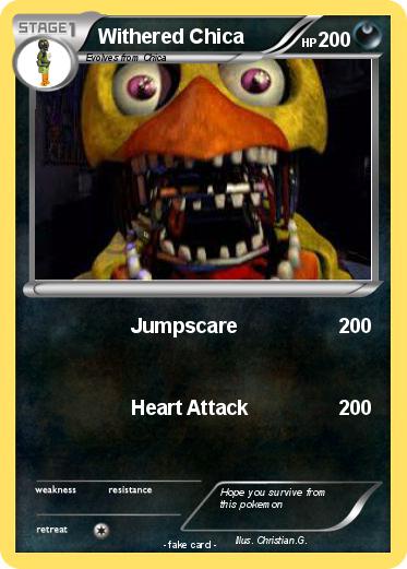 Pokemon Withered Chica