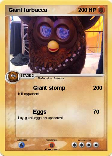 Pokemon Giant furbacca