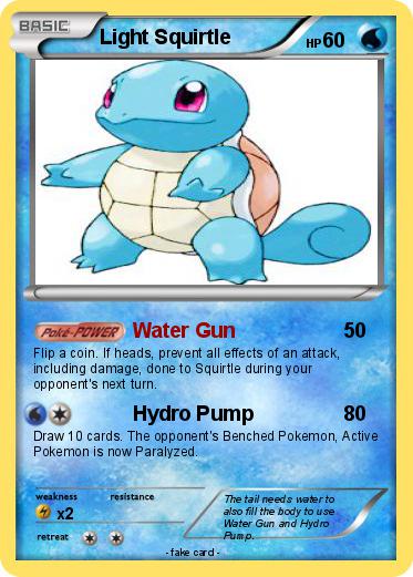 Pokemon Light Squirtle