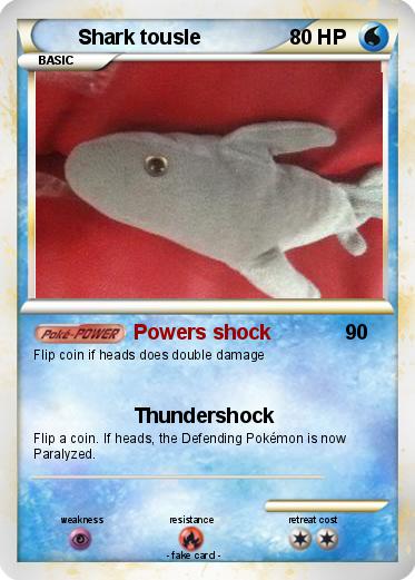 Pokemon Shark tousle