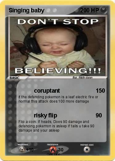 Pokemon Singing baby