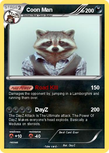 Pokemon Coon Man