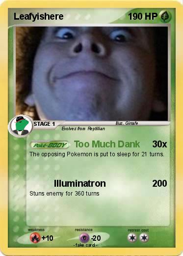 Pokemon Leafyishere