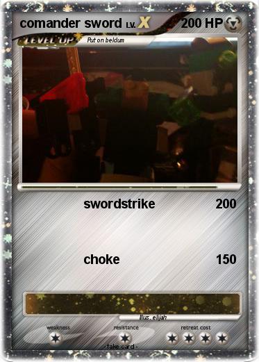 Pokemon comander sword