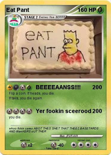 Pokemon Eat Pant