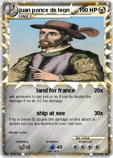 Pokemon juan ponce de leon