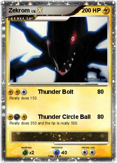 Pokemon Zekrom