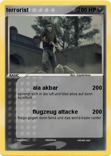 Pokemon terrorist