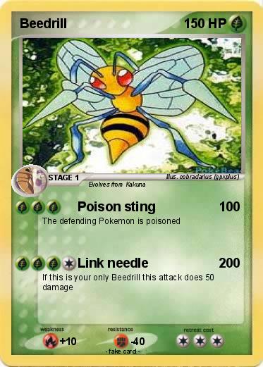 Pokemon Beedrill