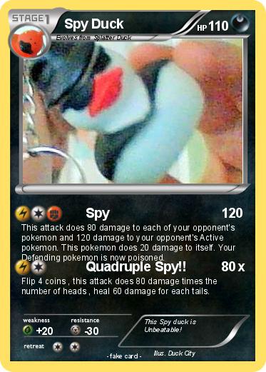 Pokemon Spy Duck