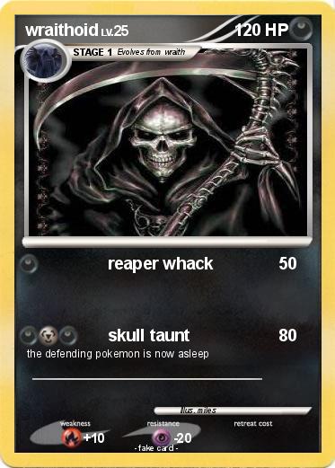 Pokemon wraithoid