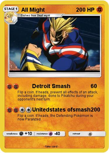 Pokemon All Might