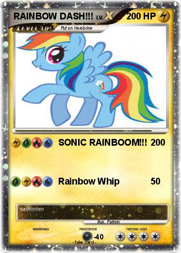 Pokemon RAINBOW DASH!!!
