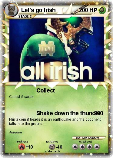 Pokemon Let's go Irish