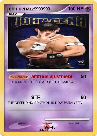 Pokemon john cena