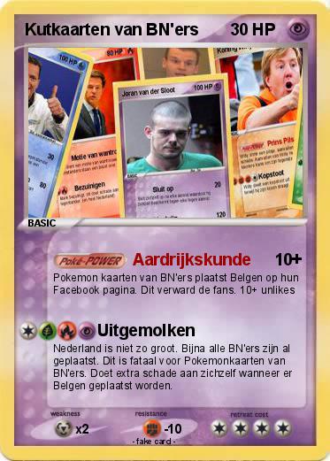 Pokemon Kutkaarten van BN'ers