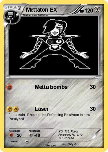 Pokemon Mettaton EX