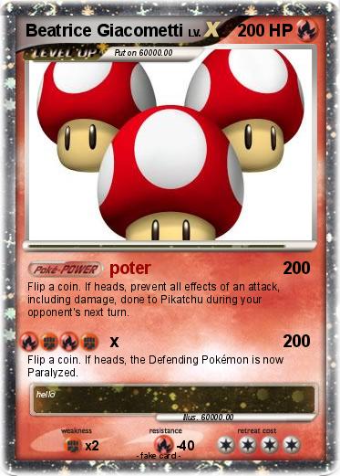 Pokemon Beatrice Giacometti