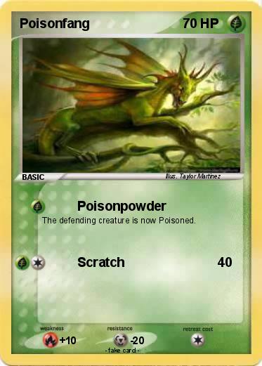 Pokemon Poisonfang