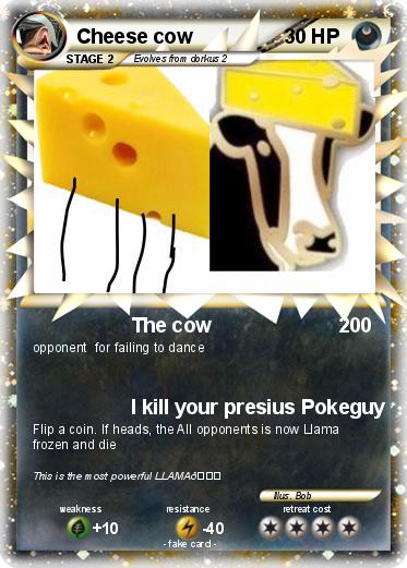 Pokemon Cheese cow