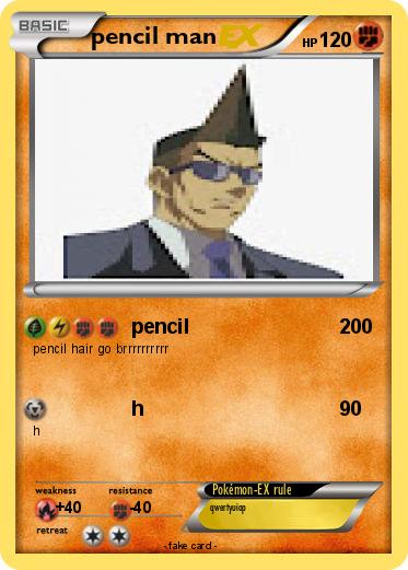 Pokemon pencil man