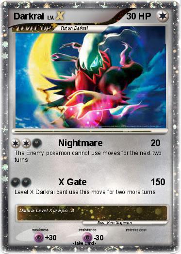 Pokemon Darkrai