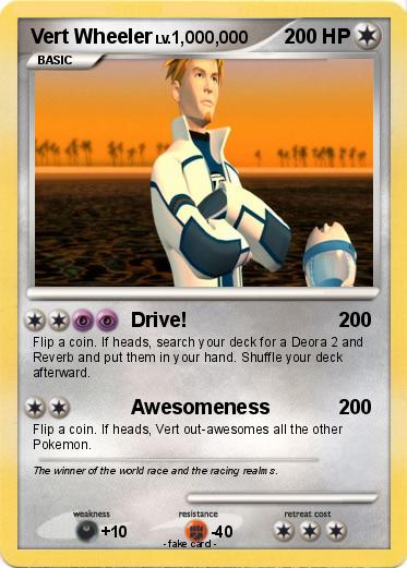 Pokemon Vert Wheeler