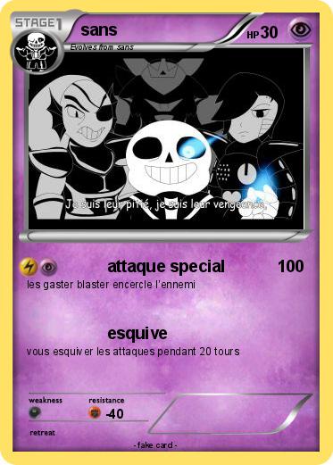 Pokemon sans