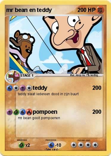 Pokemon mr bean en teddy