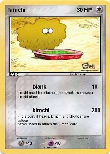 Pokemon kimchi