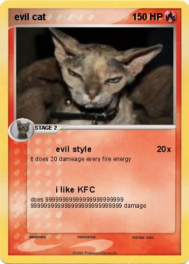 Pokemon evil cat