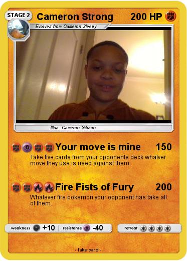 Pokemon Cameron Strong