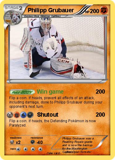 Pokemon Philipp Grubauer