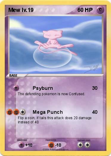 Pokemon Mew lv.19