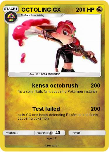 Pokemon OCTOLING GX