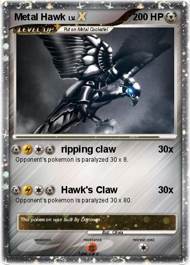 Pokemon Metal Hawk