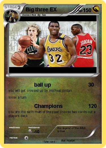 Pokemon Big three EX