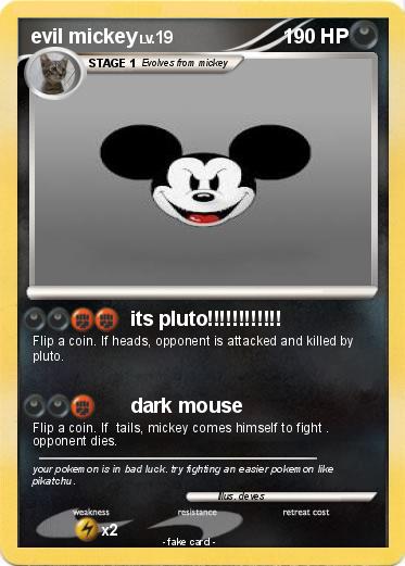 Pokemon evil mickey